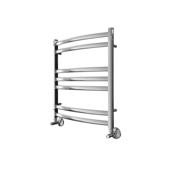 Полотенцесушитель водяной Акватек Лугано 50x60 см хром, лесенка, вертикальные - фото 4