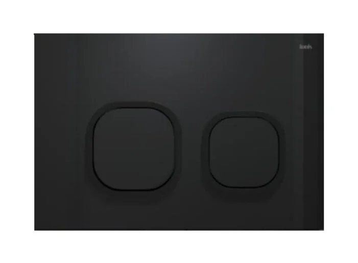 Клавиша смыва IDDIS Uniglass белая глянцевая/кольца белые матовые - фото 4