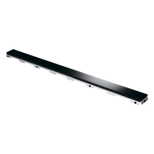 Стеклянная панель Tece TECEdrainline 120 см черная - фото 1