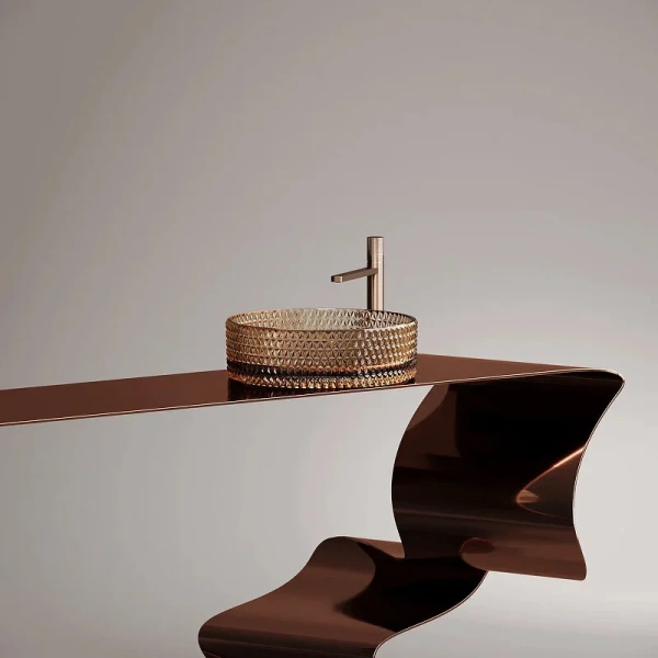 Раковина Ceramica Nova Cristal 36 см бежевая, в наличии - фото 8