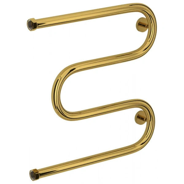 Полотенцесушитель водяной Сунержа М-образный 50х50 см золото - фото 3