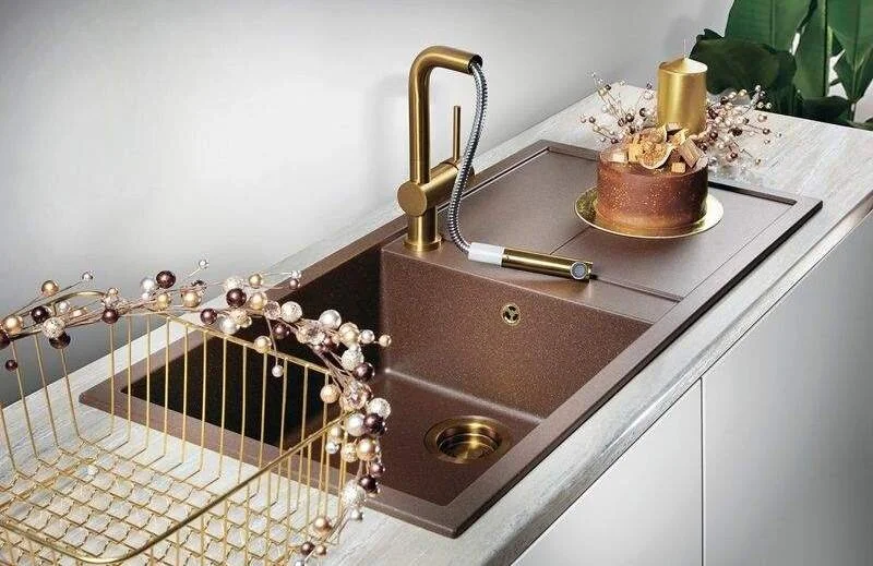 Мойка для кухни Omoikiri Sumi 100-BE 100 см ваниль, бежевые - фото 5