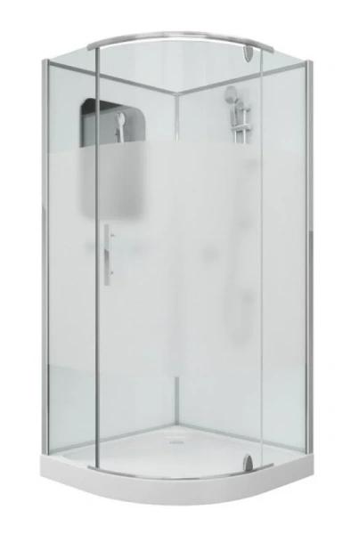 Душевая кабина Grossman Classic 100x100 см белый профиль - фото 1