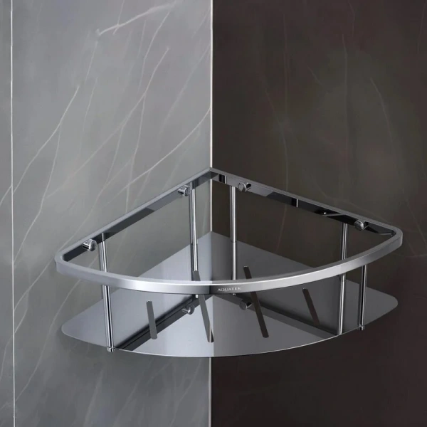 Полочка для ванной Акватек хром - фото 3