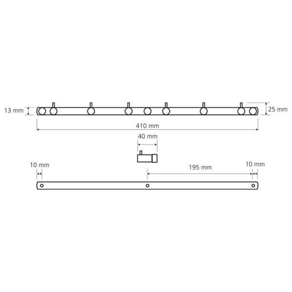 Крючок для ванной Bemeta Omega хром - фото 2