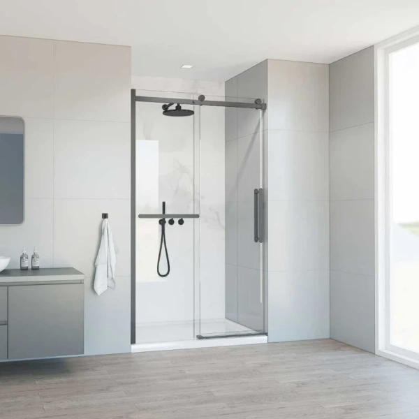 Душевая дверь в нишу Vincea Como Soft VDS-1CS110CL 110 см раздвижная