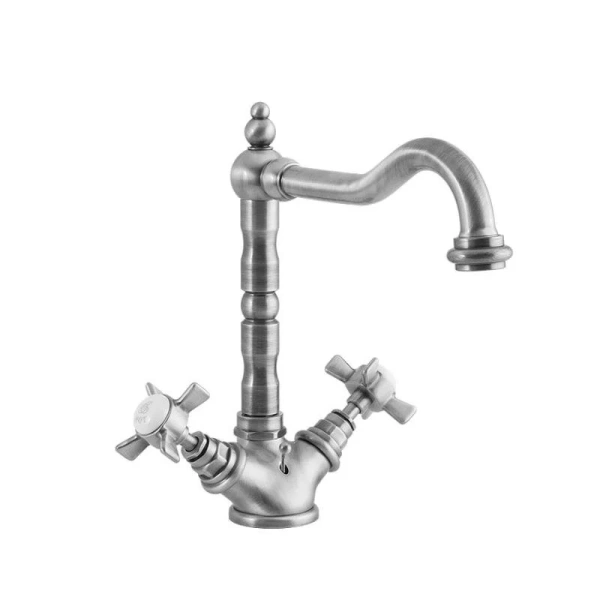 Смеситель для раковины Caprigo Bristol 21-025-crm, с донным клапаном, цвет хром - фото 1