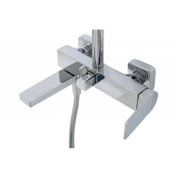 Душевая стойка BelBagno Ardente со смесителем и изливом, с изливом - фото 5