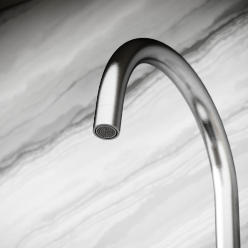 Смеситель для кухни Sancos Stainless нержавеющая сталь, однорычажные, двухрычажные - фото 8