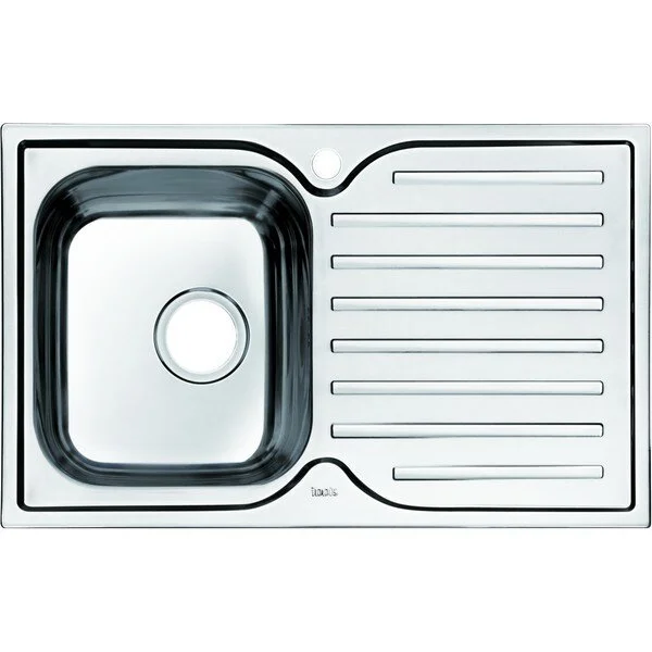 Мойка для кухни IDDIS Strit 78 см чаша справа шелк - фото 1