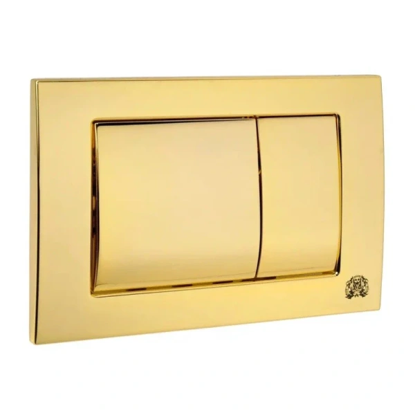 Клавиша смыва Migliore Metal Dual золото - фото 3