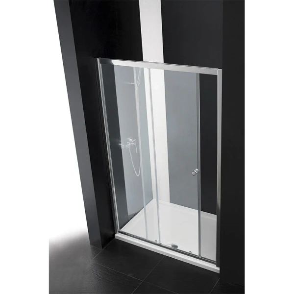 Душевая дверь в нишу Cezares Anima 130 см стекло прозрачное - фото 1