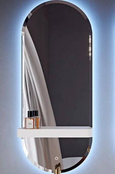 Зеркало с подсветкой Cezares 45 см овальное - фото 1