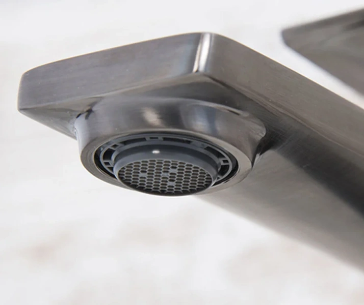 Смеситель для раковины WasserKRAFT Wiese оружейная сталь, высокие - фото 5