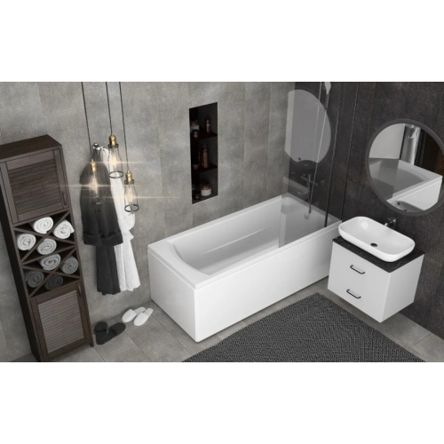 Ванна акриловая 1Marka Prime 180х75 см белая - фото 4