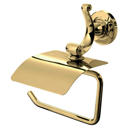 Бумагодержатель закрытый для ванной золото Bagno & Associati Opera OP 236 52 ORO - фото 1