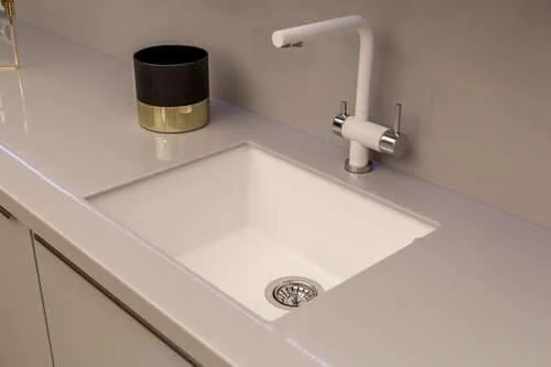 Мойка для кухни Omoikiri Tedori 54-U-WH 55 см белая, врезные - фото 2