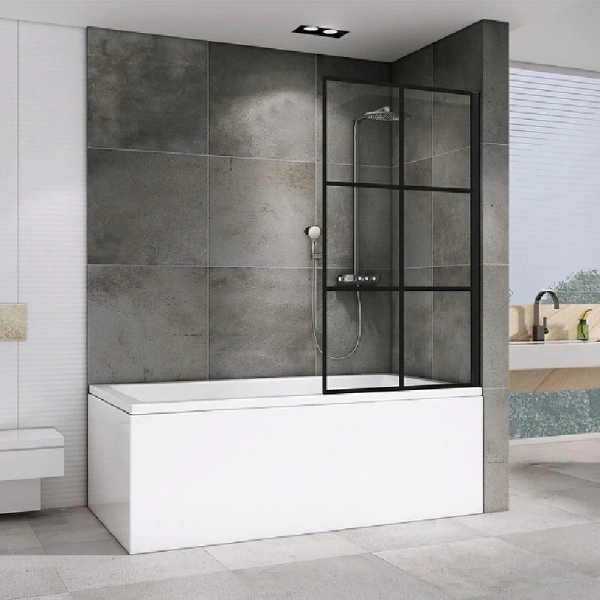 Неподвижная стенка Abber Immer Offen 80x140 см стекло прозрачное с рисунком, недорогие - фото 3