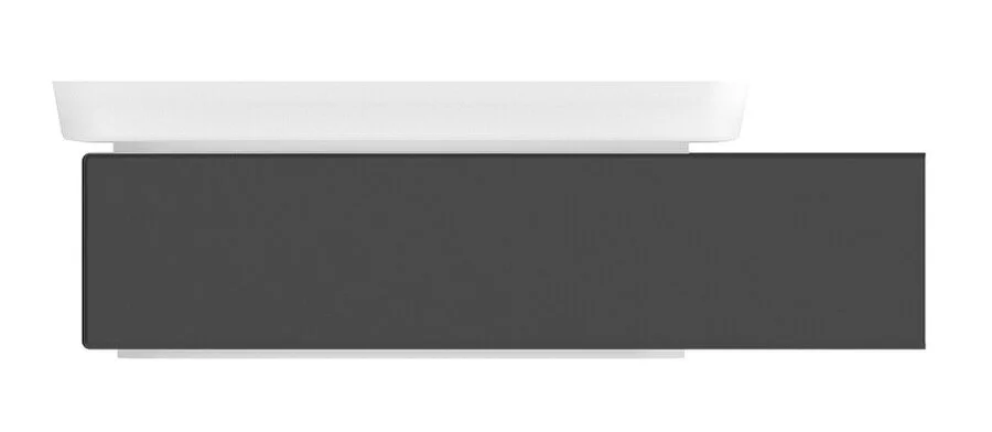 Мыльница Cezares Slider черная матовая - фото 2