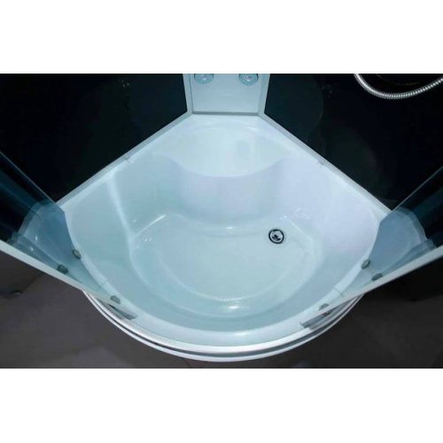 Душевая кабина Erlit Comfort ER3510TP-C 100х100 см с сиденьем, с раздвижными дверьми - фото 6