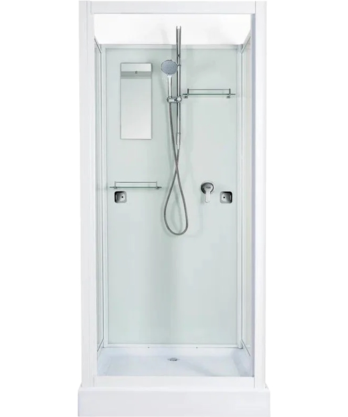 Душевая кабина River 80x80 см без крыши - фото 3