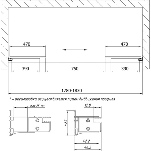 Схема, бронзовый профиль, золотой профиль, другие - фото 3