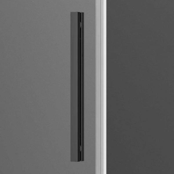 Душевой уголок Vincea Soft 120х90 см профиль вороненая сталь - фото 4