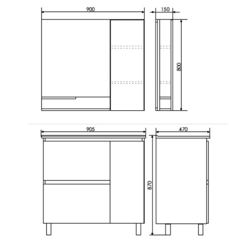 Схема, напольная, пристенная - фото 4