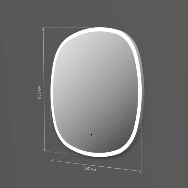 Зеркало с подсветкой Am.Pm Func 65 см равностороннее, нет в наличии - фото 2