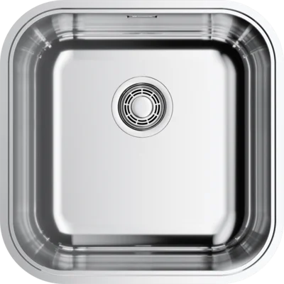 Мойка для кухни Omoikiri Omi 44-U/IF-IN Quadro 44 см нержавеющая сталь - фото 1