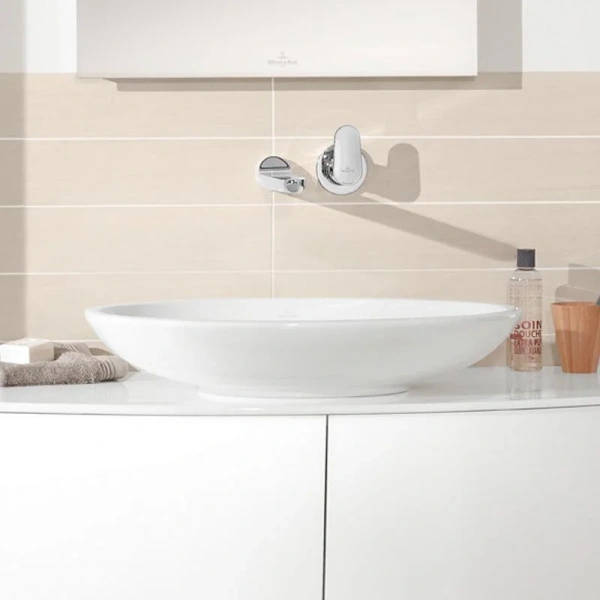 Раковина Villeroy & Boch Loop & Friends 58 см альпийский белый, без покрытия CeramicPlus, 60 см - фото 6
