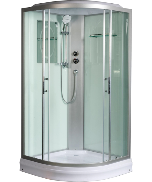 Душевая кабина WeltWasser WW500 90x90 см с верхним душем - фото 1