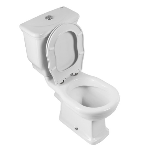 Унитаз компакт BelBagno Boheme BB115 с горизонтальным выпуском, с горизонтальным, прямым выпуском, с прямым выпуском - фото 6