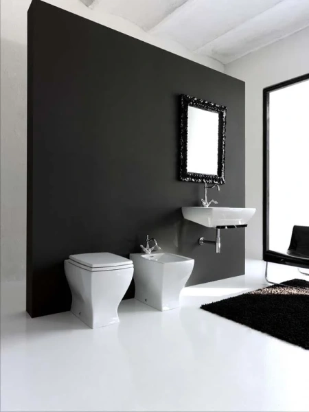 Унитаз напольный ArtCeram Jazz белый, фарфор, керамика - фото 7