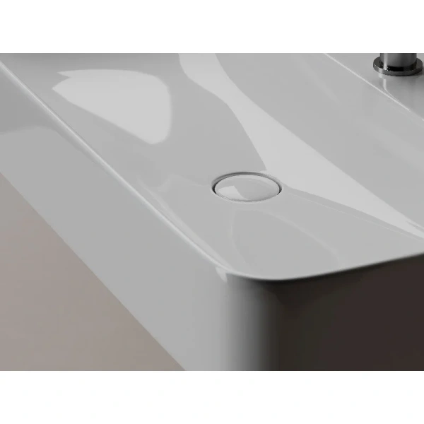 Раковина Ceramica Nova Aura 81.5 см белая, белые - фото 4