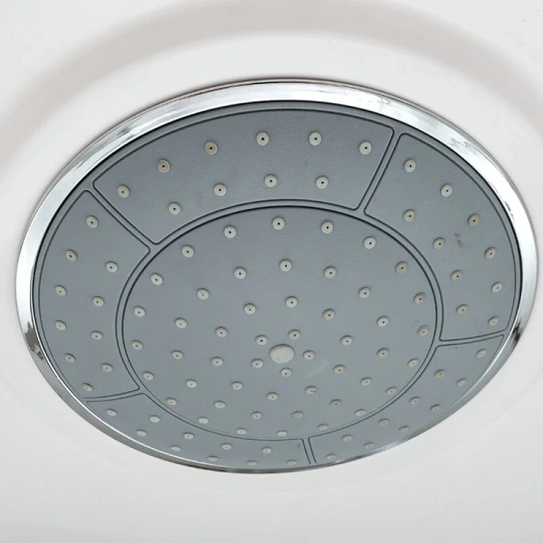 Душевая кабина Deto EM 80x80 см с гидромассажем, хромированный профиль - фото 9