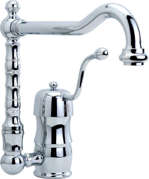 Смеситель для кухни Migliore Queen Nostalgia 18 с поворотным изливом - фото 1