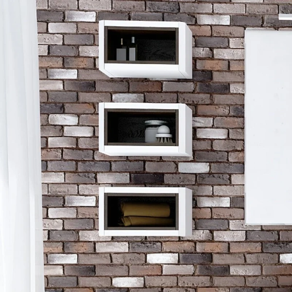 Полка для ванной Акватон Брук 30 см дуб феррара, современные, hi-tech - фото 3