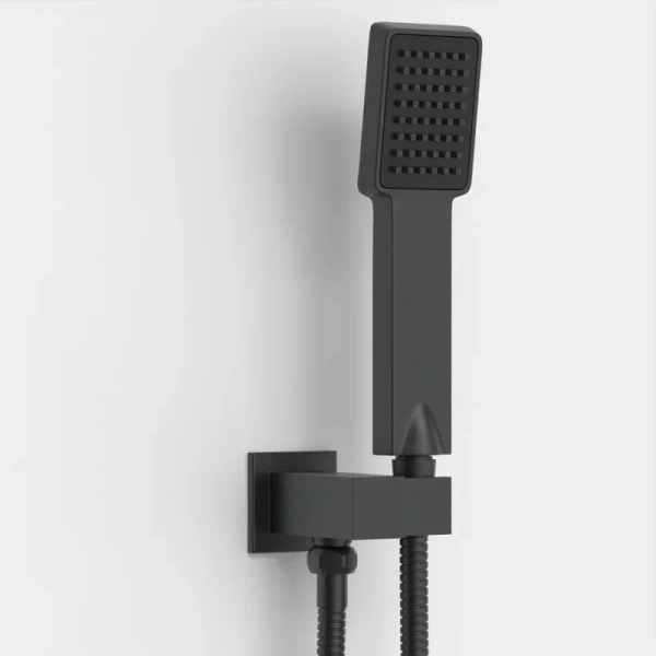 Душевой комплект BERGES Nardis черный матовый, современные, hi-tech - фото 4