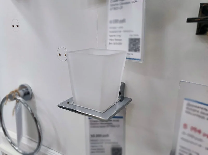 Стакан для ванной Jacob Delafon EO хром, современные, hi-tech index_1 - фото 8