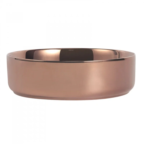 Раковина Abber Bequem 40 см розовое золото, накладные (на столешницу), пристенные - фото 3