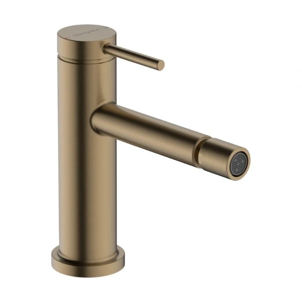 Смеситель для биде Hansgrohe Tecturis S шлифованная бронза - фото 1
