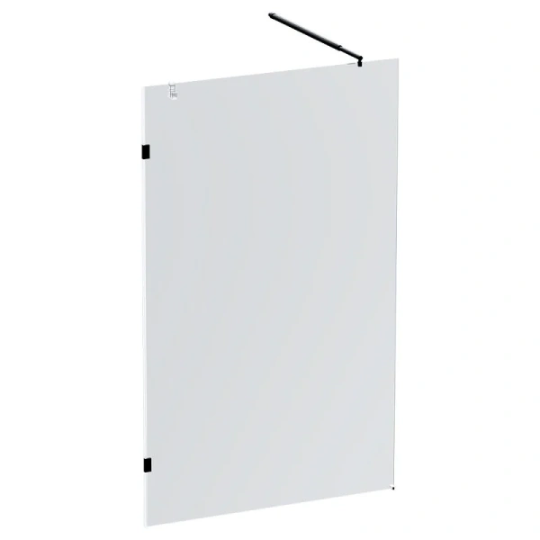 Душевая перегородка Am.Pm X-Joy 120 см профиль черный - фото 1