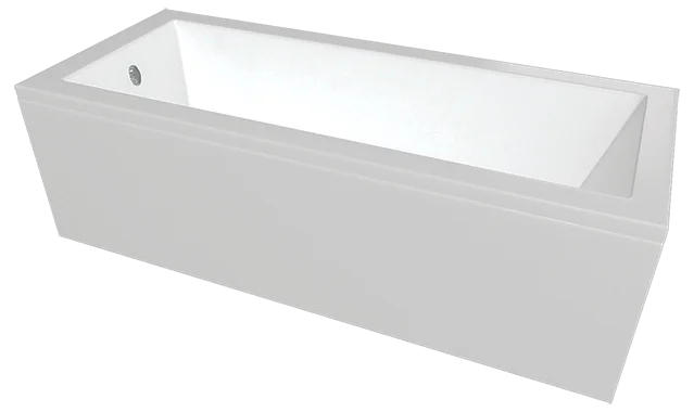 Акриловая ванна C-Bath Semela CBQ014002 180 х 80 см, белая - фото 2