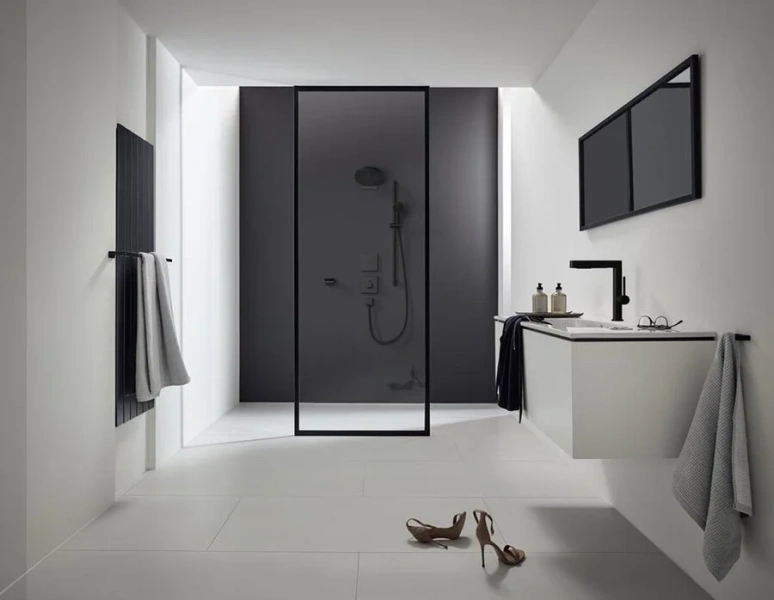 Душевой гарнитур Hansgrohe Vernis Blend черный матовый - фото 3