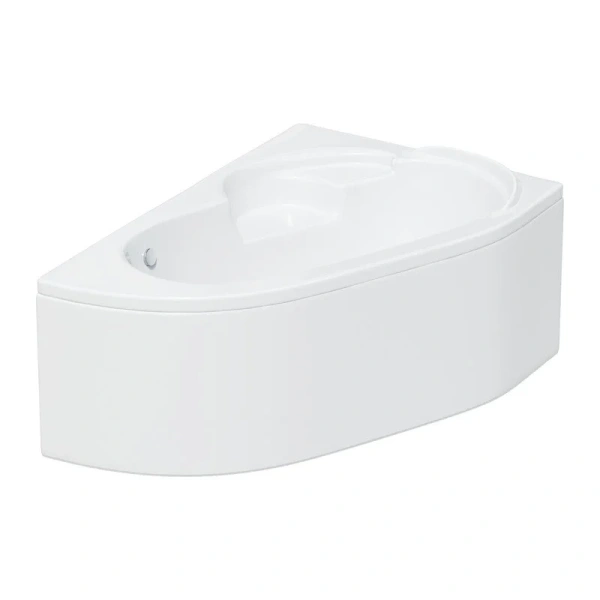 Ванна акриловая Corpa Nera Siena, CN05003WHR/CN05004WHL, 150 х 100 см, правая/левая, цвет белый - фото 4