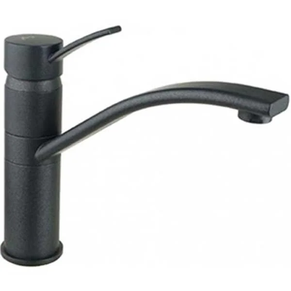 Смеситель для кухни Timo Berta черный 0303FN black - фото 2
