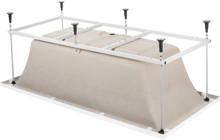 Ванна акриловая Berges Tari 180x80 см с каркасом index_1 - фото 10