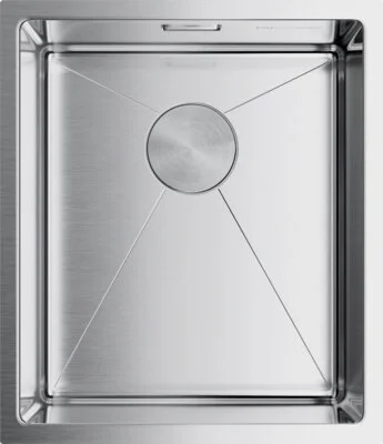 Мойка для кухни Omoikiri Taki 38-U/IF-IN 38 см нержавеющая сталь - фото 1