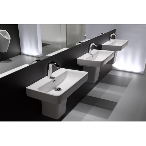 Раковина Laufen Pro S 55 см белая, с 1 отверстием для смесителя, керамические - фото 7